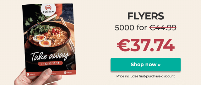 Print Flyers at the best price. Great quality and fast delivery.